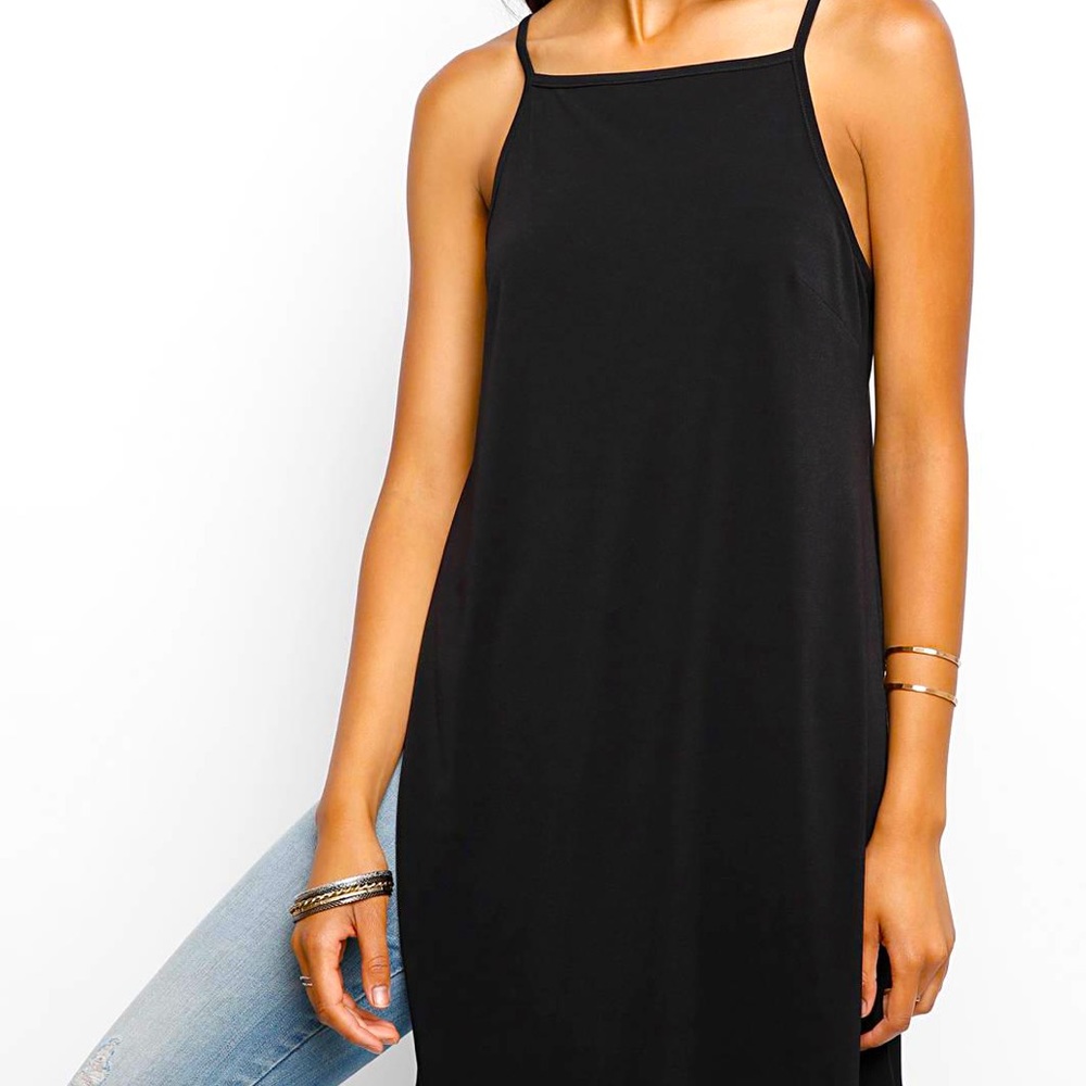 BCBGENERATION Black Tank Tunic XXS NWT